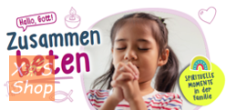 Themenposter „Hallo, Gott! Zusammen beten“