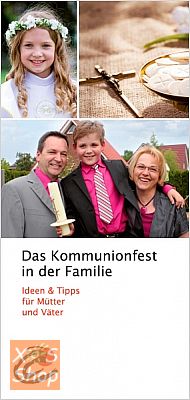 Faltblatt zur Kommunion